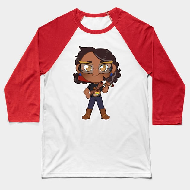 Camila Noceda Baseball T-Shirt by dragonlord19